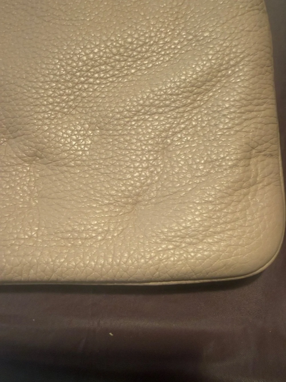 Michael Kors Dusty Pink Jet Set Travel Large Top Zip Pebbled Leather Wristlet - Picture 10 of 10